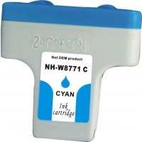 Remanufactured HP C8771WN (#02) high yield cyan ink cartridge